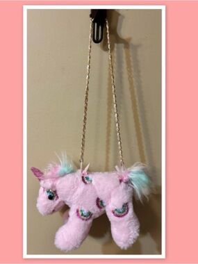 Olly & Me Unicorn Plush Kids Purse